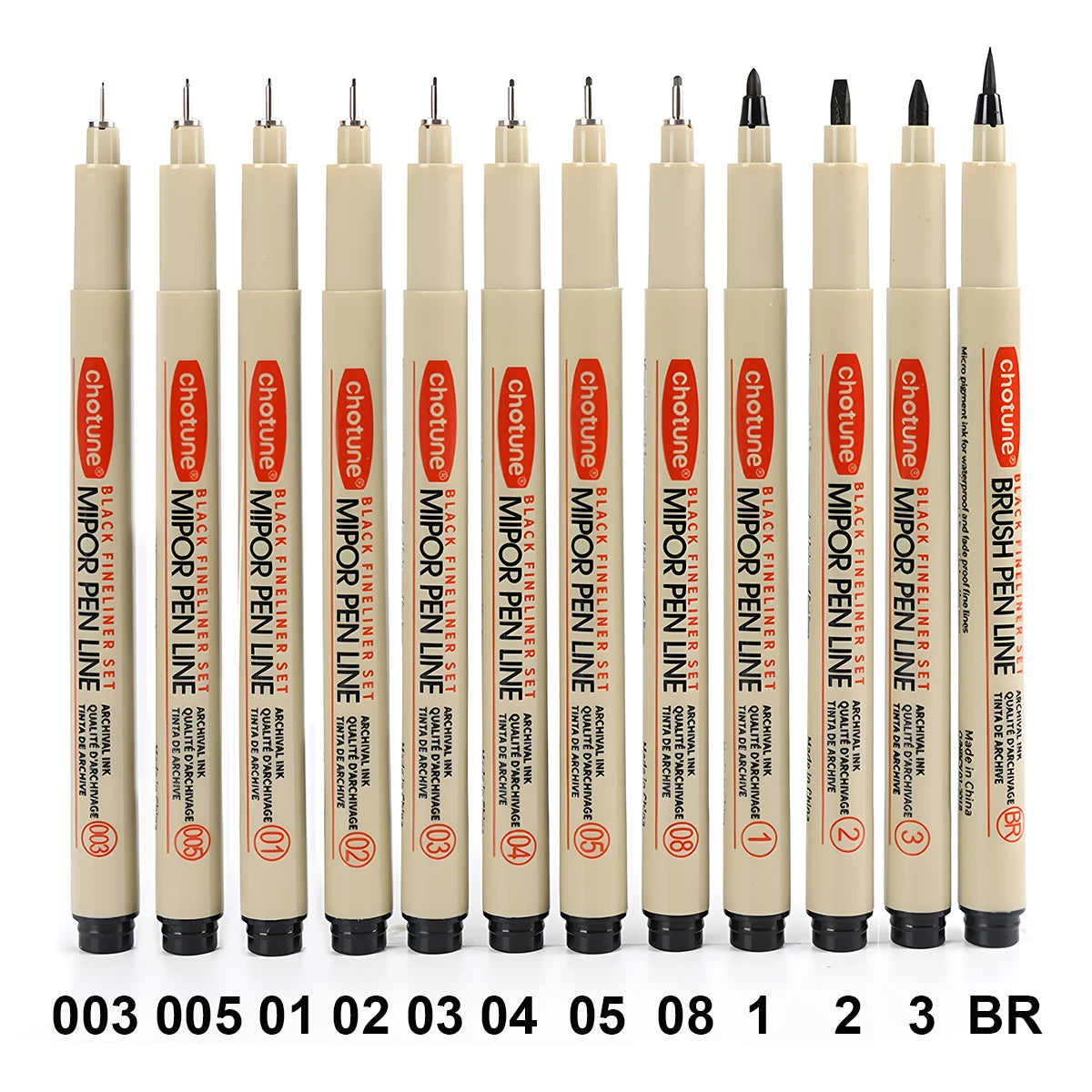 Manga Markers Needle Pen Art Hand-painted Hook Line Pen Sketch Pens Stationery Set Art Supplies School Supplies Art Sakura Pen