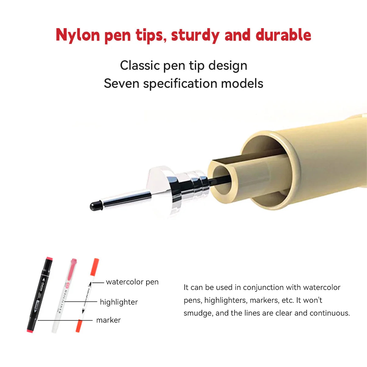 Manga Markers Needle Pen Art Hand-painted Hook Line Pen Sketch Pens Stationery Set Art Supplies School Supplies Art Sakura Pen