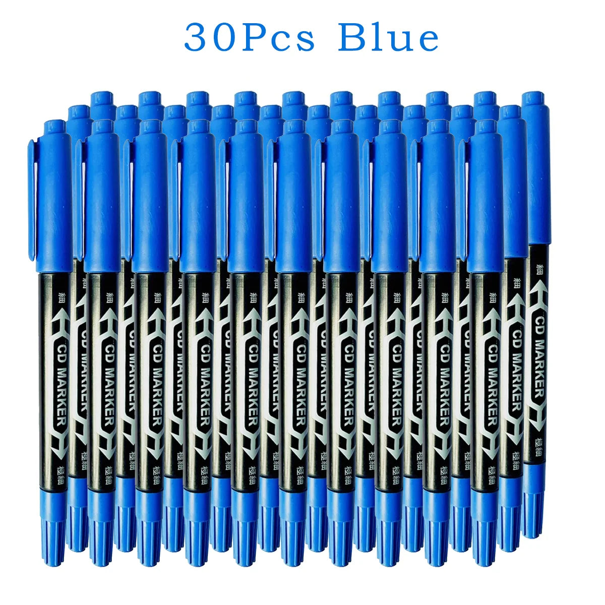 10 PCS Permanent Markers Pens Manga Waterproof Double Sided Colored Oily Ink Sketch Painting Art School Supplies Stationery