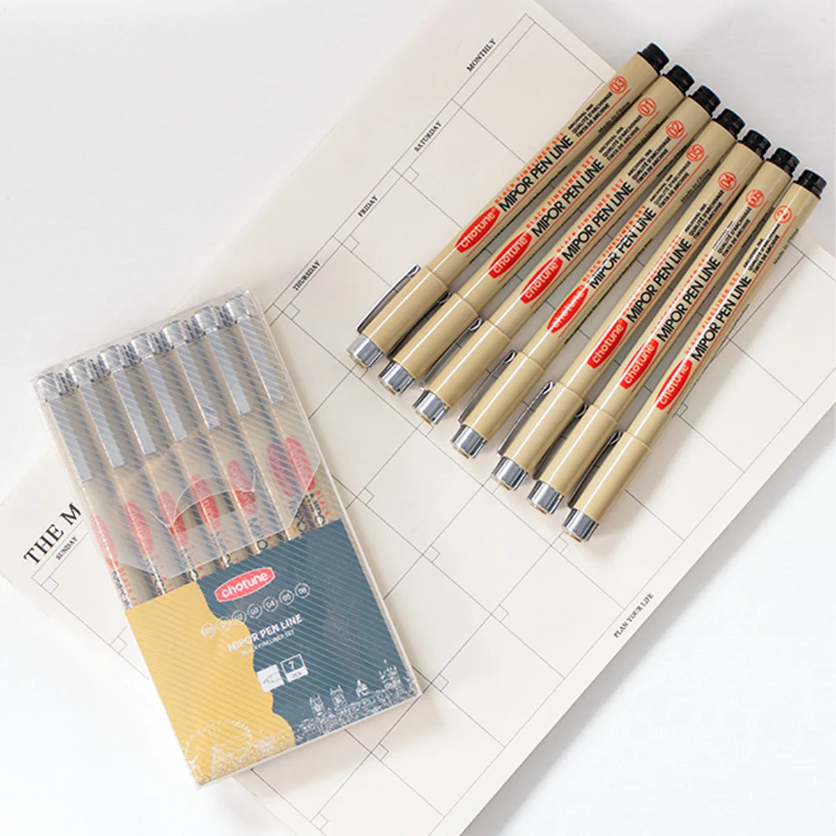 Manga Markers Needle Pen Art Hand-painted Hook Line Pen Sketch Pens Stationery Set Art Supplies School Supplies Art Sakura Pen