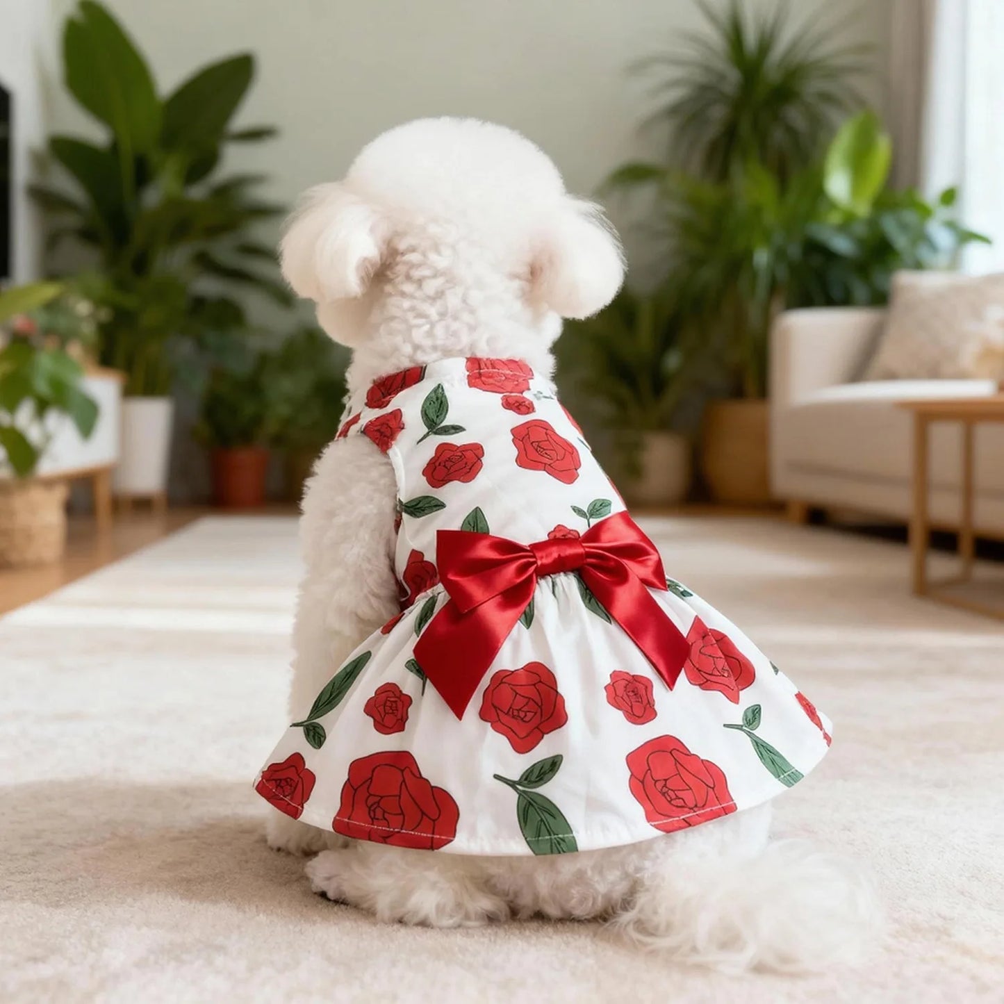 Dog spring summer Dress Outfit for Small Medium Large Breeds Pet Clothes