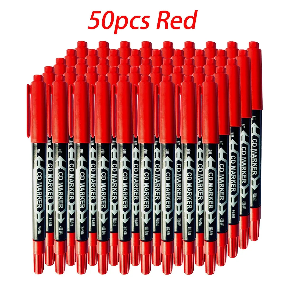 10 PCS Permanent Markers Pens Manga Waterproof Double Sided Colored Oily Ink Sketch Painting Art School Supplies Stationery