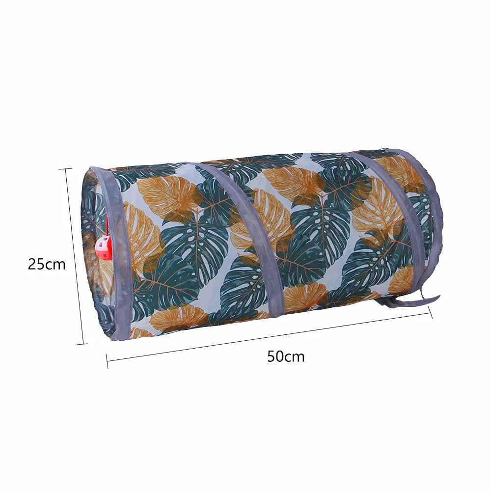 5/4/3Holes Cat Tunnel Tube Funny Kitten Toys Foldable Toys For Cat Interactive Cat Training Rabbit Animal Play Games Pet Product